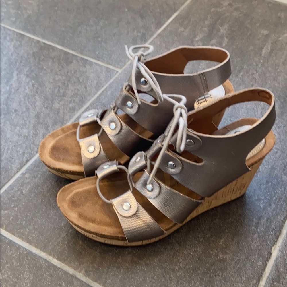Sofft Ghillie Gladiator Wedge Sandal